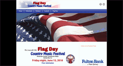 Desktop Screenshot of flagdayfestival.org